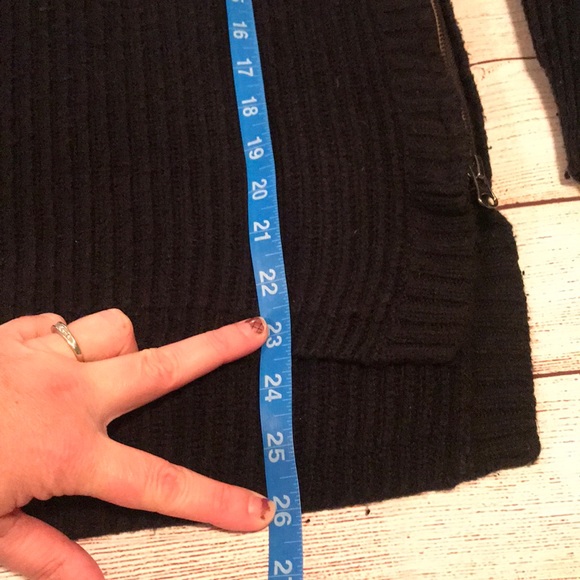 Madewell Tracklist Side-Zip Pullover Ribbed Sweater Size Large - Picture 11 of 16